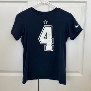 Nike Boys Medium Dark Blue Cowboys Prescott T-Shirt